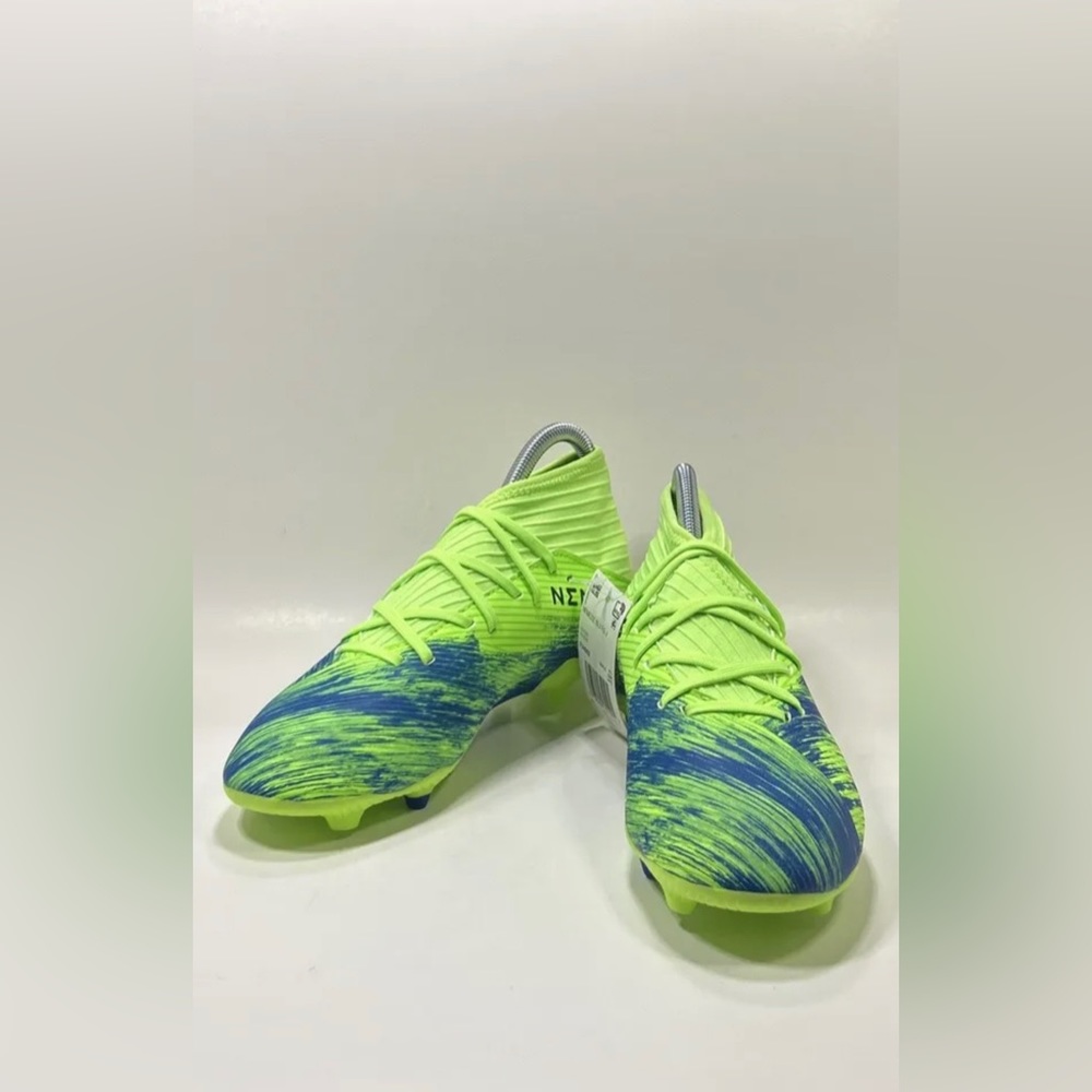 Size 5 - Boys Adidas Nemeziz 19.3 Fg J Green Soccer Cleats FV4002 Wmns 6.5